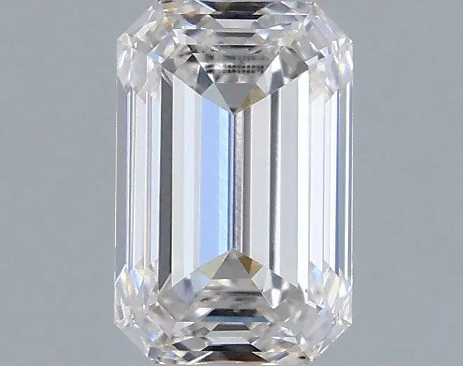 1.00ct Emerald Lab Grown Diamond (Colour F, Clarity IF, IGI Certified)