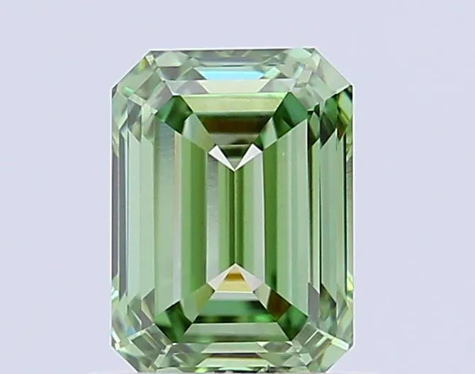 1.01ct Emerald Lab Grown Diamond (Colour Fancy Vivid Green, Clarity VS2, IGI Certified)