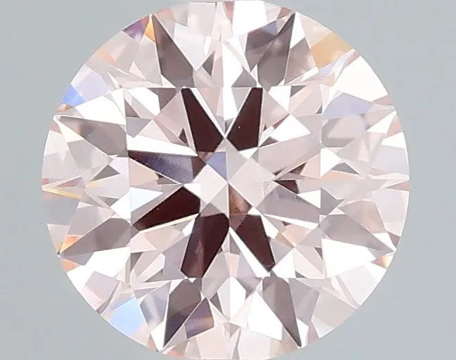 1.03ct Round Lab Grown Diamond (Colour Fancy Pink, Clarity VVS2, Cut ID, IGI Certified)