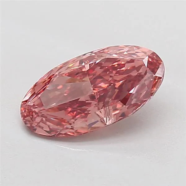 1.08ct Oval Lab Grown Diamond (Colour Fancy Brown, Clarity VVS2, IGI Certified)
