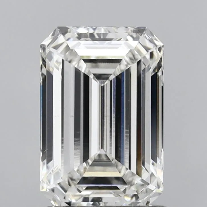 1.41ct Emerald Lab Grown Diamond (Colour G, Clarity VVS2, IGI Certified)