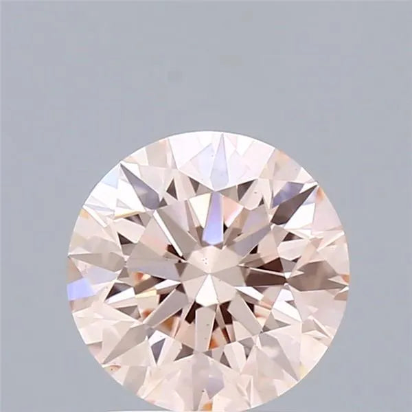 1.51ct Round Lab Grown Diamond (Colour Fancy Intense Pink, Clarity VS2, Cut EX, IGI Certified)