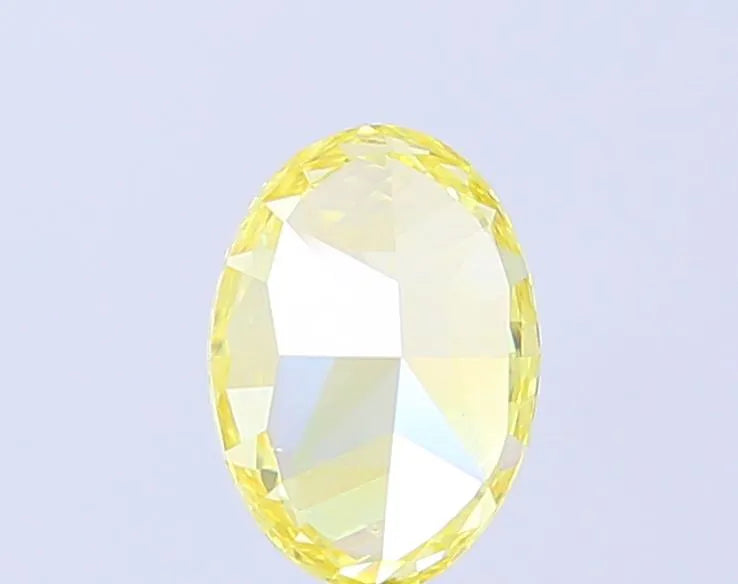 1.53ct Oval Lab Grown Diamond (Colour Fancy Vivid Yellow, Clarity VVS2, IGI Certified)