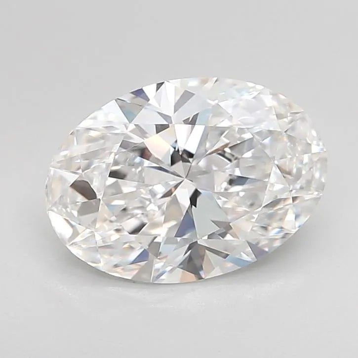 1.71ct Oval Lab Grown Diamond (Colour D, Clarity IF, Cut EX, IGI Certified)