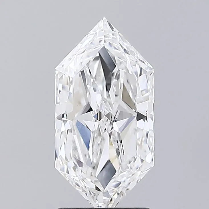 2.01ct Hexagonal Lab Grown Diamond (Colour E, Clarity VVS2, IGI Certified)