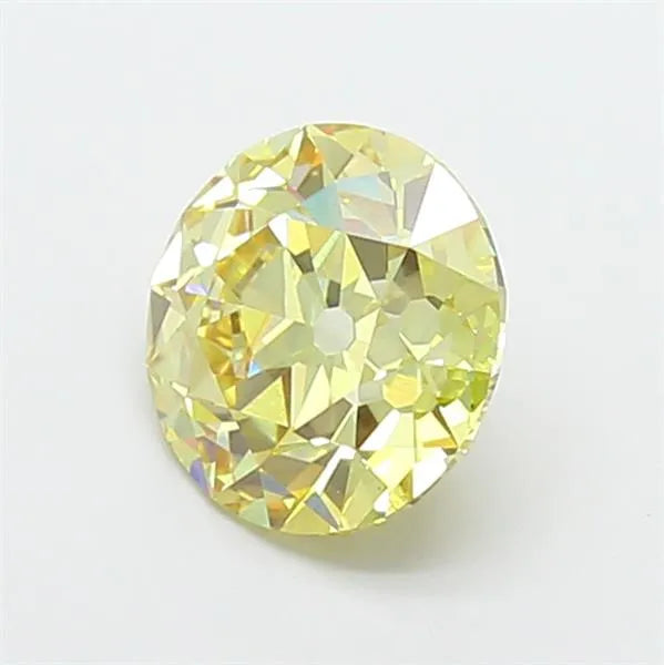 2.02ct European cut Lab Grown Diamond (Colour Fancy Yellow, Clarity VS1, IGI Certified)