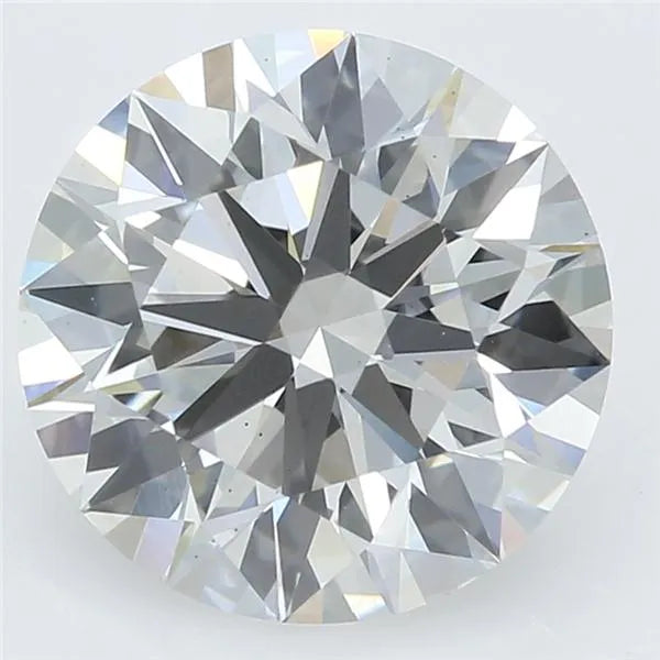 2.10ct Round Lab Grown Diamond (Colour G, Clarity VS1, Cut EX, GIA Certified)