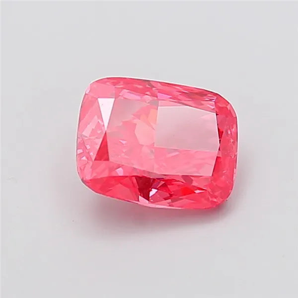 2.12ct Cushion modified Lab Grown Diamond (Colour Fancy Vivid Pink, Clarity VS1, IGI Certified)