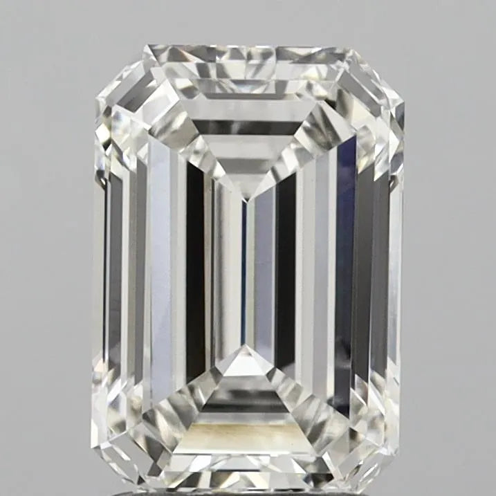 2.12ct Emerald Lab Grown Diamond (Colour G, Clarity VVS2, Cut EX, IGI Certified)