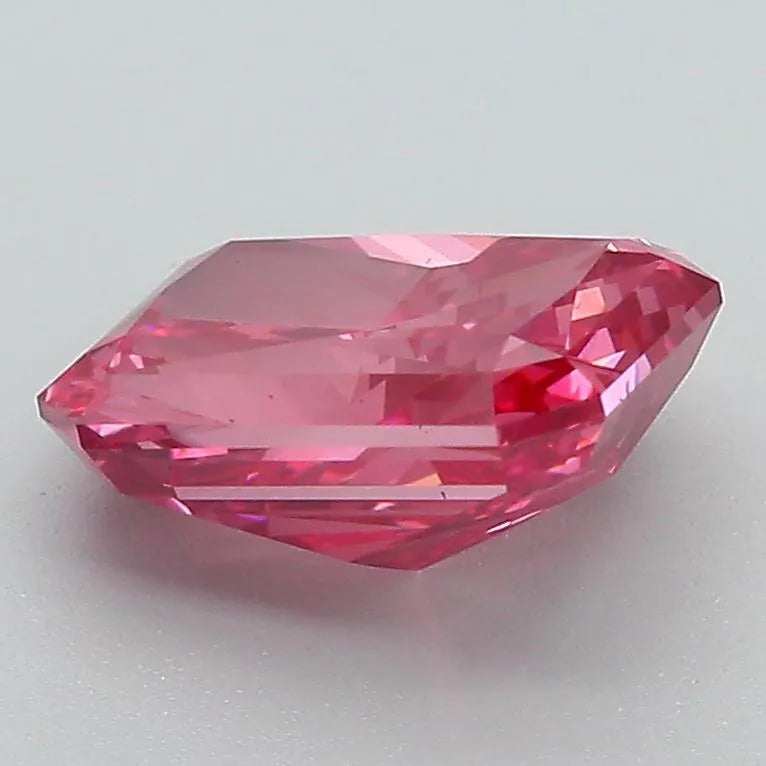 2.32ct Radiant Lab Grown Diamond (Colour Fancy Vivid Pink, Clarity VS2, IGI Certified)