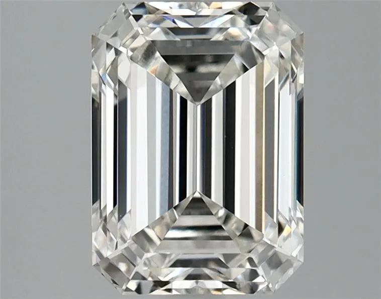 2.42ct Emerald Lab Grown Diamond (Colour G, Clarity VVS2, IGI Certified)