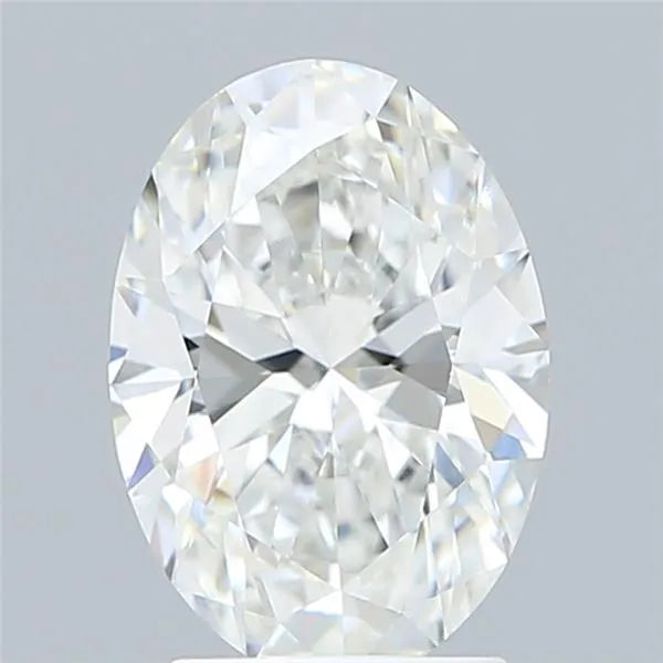 2.50ct Oval Lab Grown Diamond (Colour F, Clarity VVS2, IGI Certified)