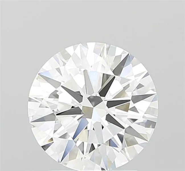 2.50ct Round Lab Grown Diamond (Colour D, Clarity IF, Cut ID, IGI Certified)