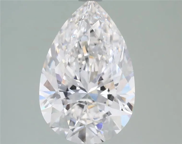 2.53ct Pear Lab Grown Diamond (Colour F, Clarity VVS2, IGI Certified)