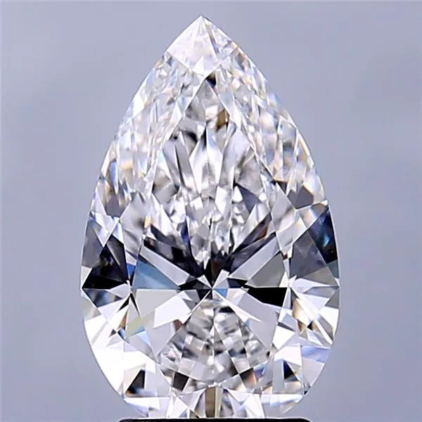 2.57ct Pear Lab Grown Diamond (Colour E, Clarity IF, IGI Certified)