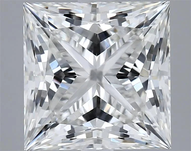 2.59ct Princess Lab Grown Diamond (Colour G, Clarity VVS2, IGI Certified)
