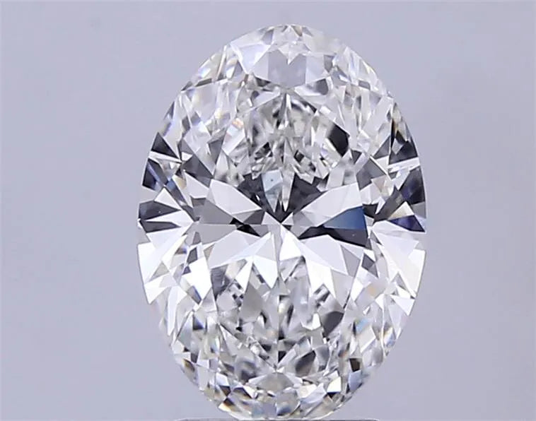 2.75ct Oval Lab Grown Diamond (Colour F, Clarity VVS2, IGI Certified)