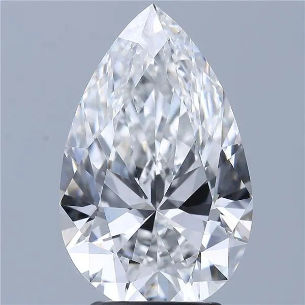 2.93ct Pear Lab Grown Diamond (Colour E, Clarity VVS2, IGI Certified)