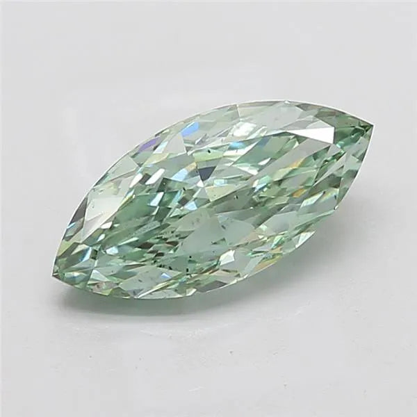 3.00ct Marquise Lab Grown Diamond (Colour Fancy Vivid Green, Clarity VS2, IGI Certified)