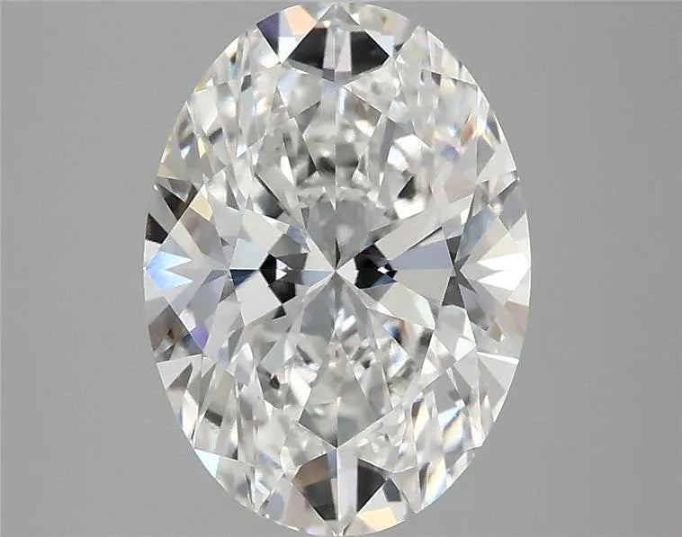 3.00ct Oval Lab Grown Diamond (Colour F, Clarity VVS2, IGI Certified)