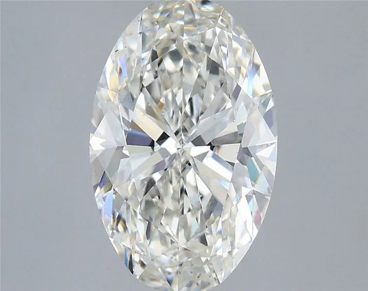 3.00ct Oval Lab Grown Diamond (Colour G, Clarity VS2, IGI Certified)