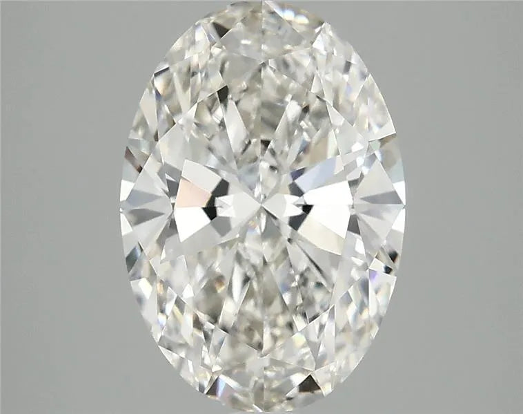 3.00ct Oval Lab Grown Diamond (Colour G, Clarity VVS2, IGI Certified)