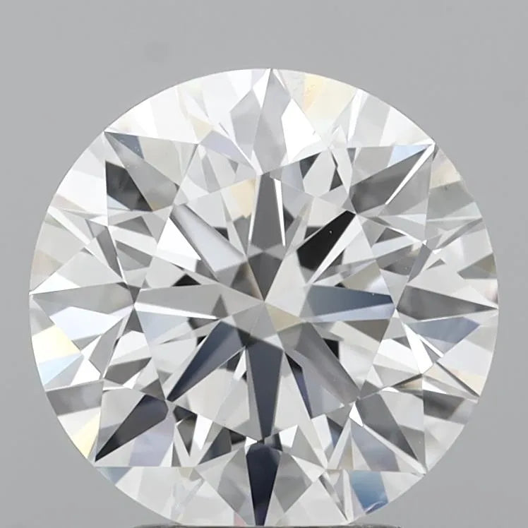 3.00ct Round Lab Grown Diamond (Colour D, Clarity VS2, Cut ID, IGI Certified)