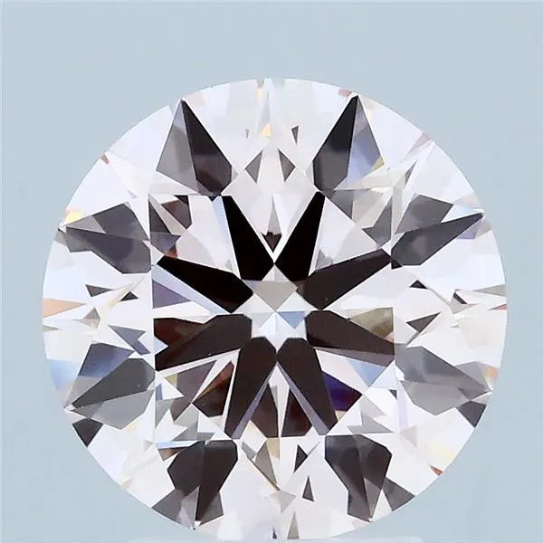 3.00ct Round Lab Grown Diamond (Colour Fancy Light Pink, Clarity VVS2, Cut ID, IGI Certified)