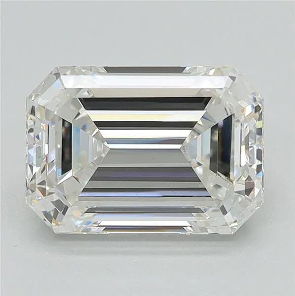 3.01ct Emerald Lab Grown Diamond (Colour F, Clarity VVS2, IGI Certified)