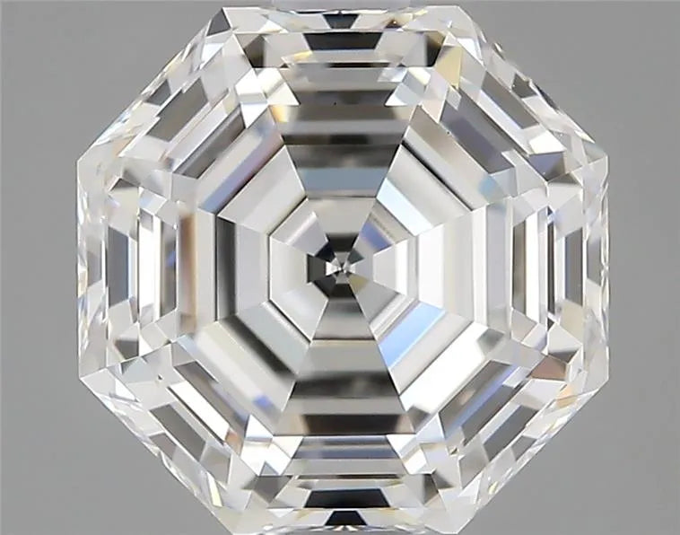 3.02ct Octagonal Lab Grown Diamond (Colour D, Clarity VVS2, IGI Certified)