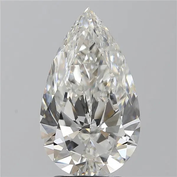 3.02ct Pear Lab Grown Diamond (Colour F, Clarity VVS2, IGI Certified)