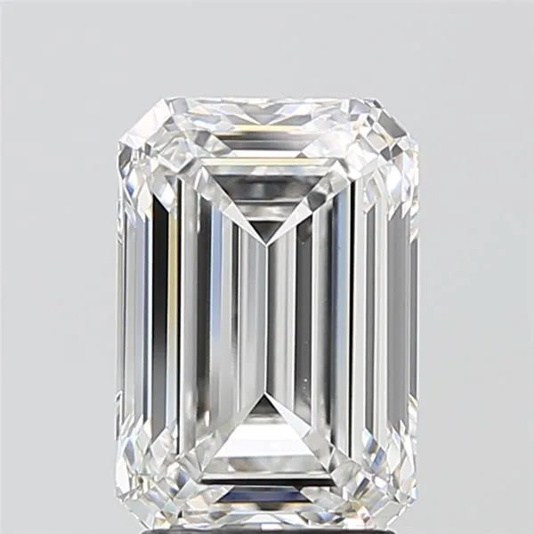 3.06ct Emerald Lab Grown Diamond (Colour E, Clarity VVS2, IGI Certified)