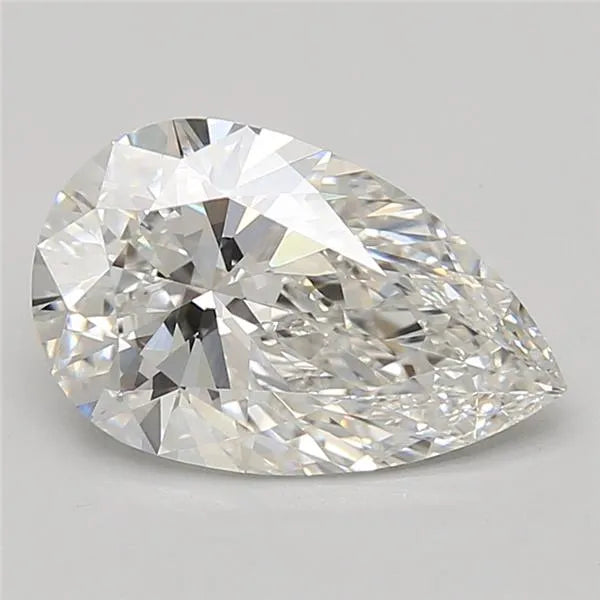 3.08ct Pear Lab Grown Diamond (Colour E, Clarity VVS2, IGI Certified)