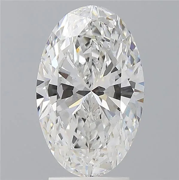 3.09ct Oval Lab Grown Diamond (Colour E, Clarity VS2, IGI Certified)