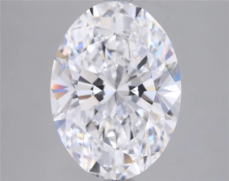 3.10ct Oval Lab Grown Diamond (Colour E, Clarity VVS1, IGI Certified)