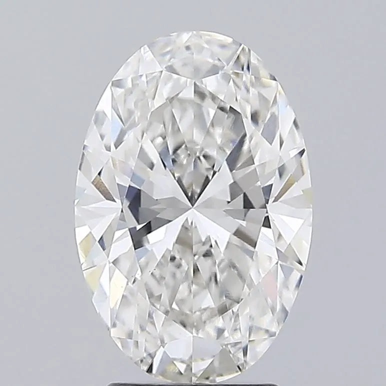 3.28ct Oval Lab Grown Diamond (Colour G, Clarity VS1, IGI Certified)