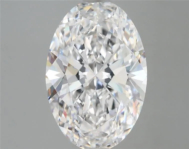 3.53ct Oval Lab Grown Diamond (Colour D, Clarity VVS1, IGI Certified)