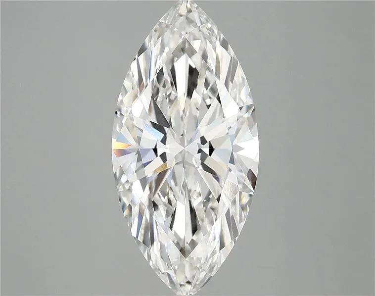 3.83ct Marquise Lab Grown Diamond (Colour G, Clarity VVS2, IGI Certified)