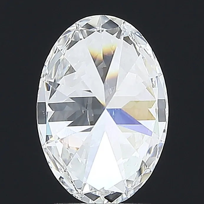 3.02ct Oval Lab Grown Diamond (Colour E, Clarity VVS2, IGI Certified)