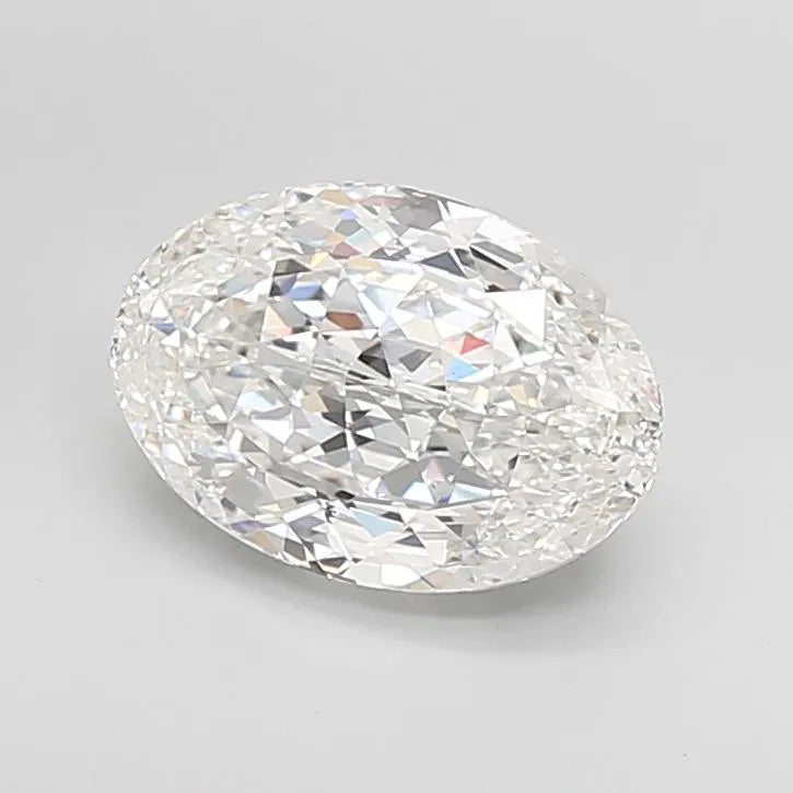 4.01ct Oval Lab Grown Diamond (Colour F, Clarity VVS2, IGI Certified)