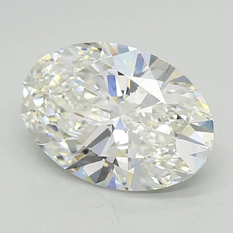 4.07ct Oval Lab Grown Diamond (Colour F, Clarity VVS1, IGI Certified)