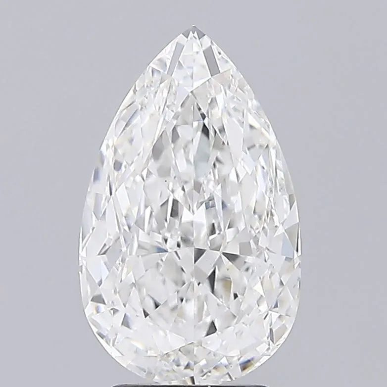 4.11ct Pear Lab Grown Diamond (Colour F, Clarity VVS2, IGI Certified)