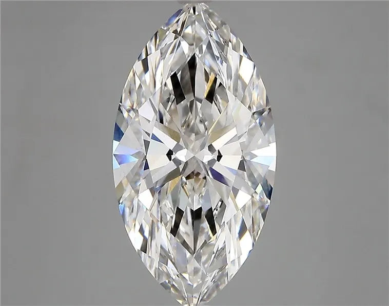 4.21ct Marquise Lab Grown Diamond (Colour F, Clarity VVS2, IGI Certified)