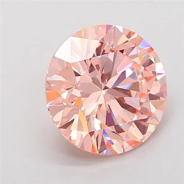 4.54ct Round Lab Grown Diamond (Colour Fancy Intense Pink, Clarity VS1, Cut ID, IGI Certified)