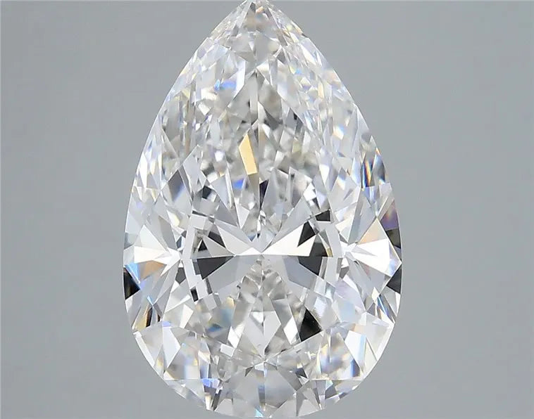 5.01ct Pear Lab Grown Diamond (Colour G, Clarity VVS2, IGI Certified)