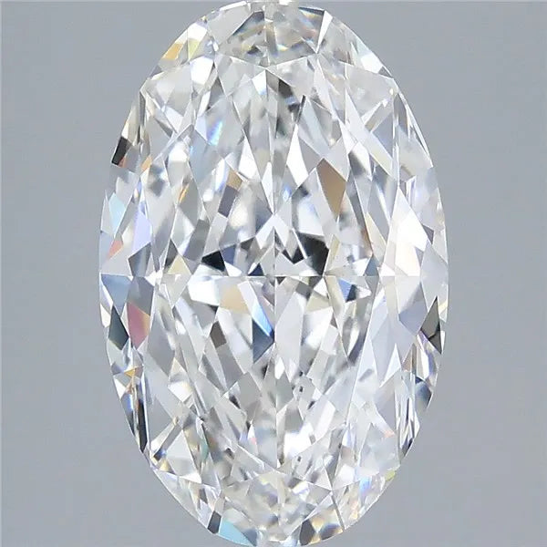 5.03ct Oval Lab Grown Diamond (Colour E, Clarity VVS2, IGI Certified)
