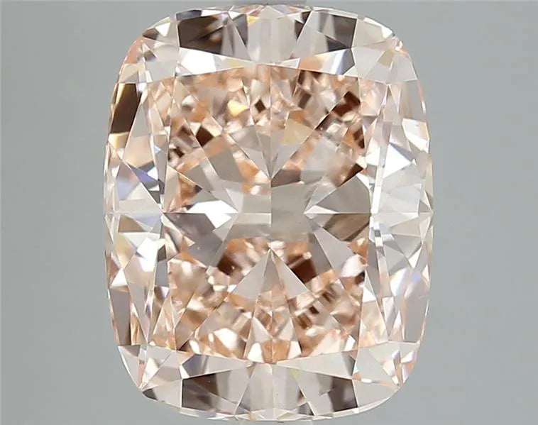 5.04ct Cushion modified Lab Grown Diamond (Colour Fancy Intense Pink, Clarity VVS2, IGI Certified)