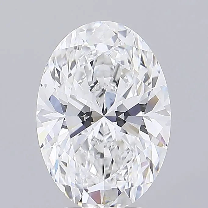 5.04ct Oval Lab Grown Diamond (Colour D, Clarity VVS1, IGI Certified)