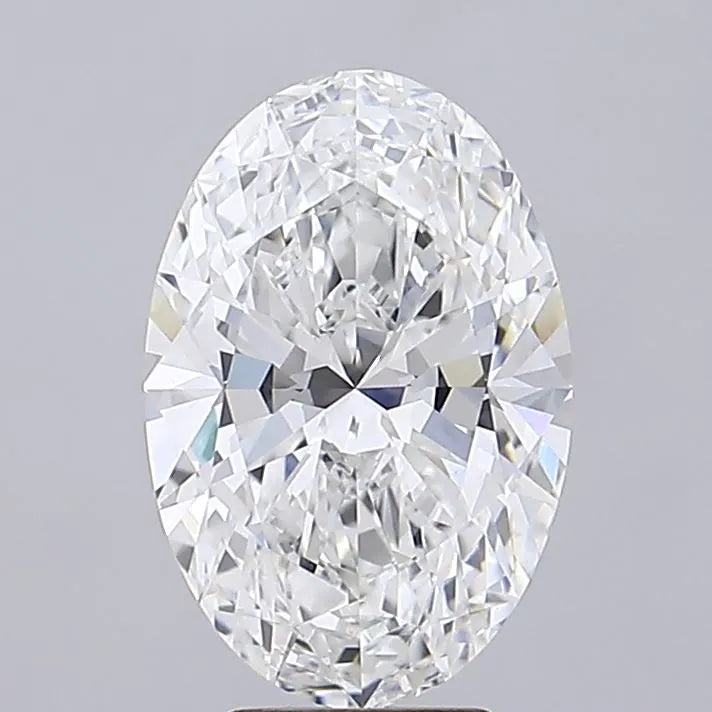 5.09ct Oval Lab Grown Diamond (Colour E, Clarity VVS2, IGI Certified)