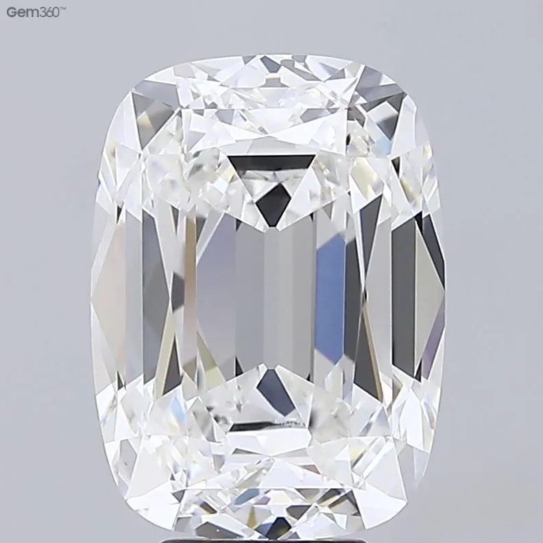 6.58ct Cushion brilliant Lab Grown Diamond (Colour E, Clarity VVS2, IGI Certified)